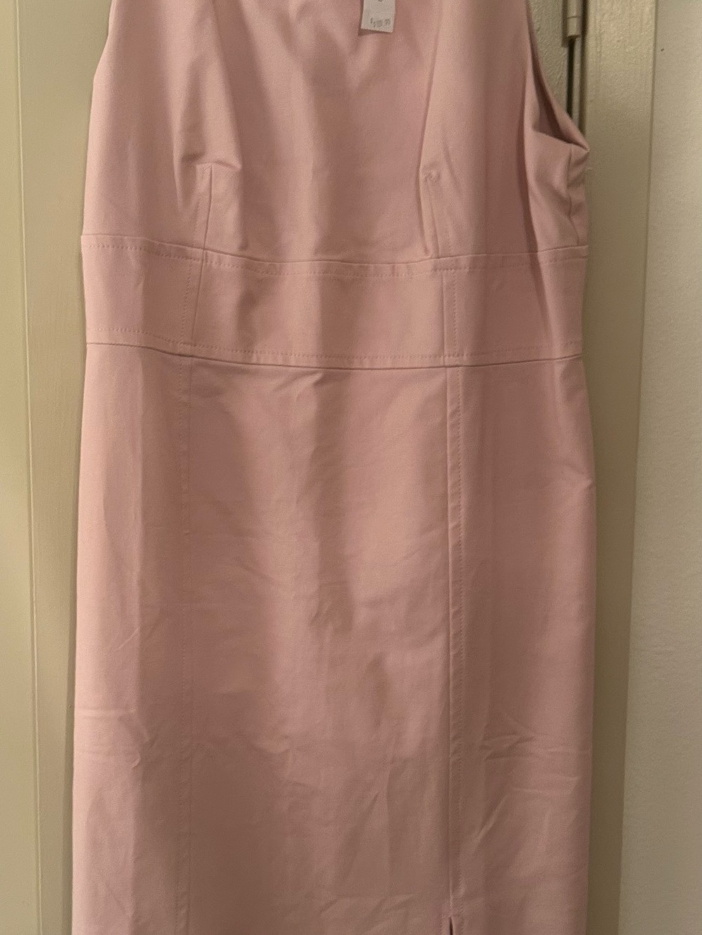 Ann Taylor Dusty Pink Sheath Dress NWT size 16